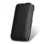 Melkco Leather Case Jacka Black for HTC Desire V T328w/X T328e (O2DESVLCJT1BKLC)