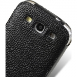 Melkco Leather Case Diary Flip Name Card Slot Black for Samsung Galaxy S III i9300 (SSGY93LCDF2BKLC)