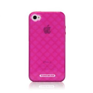 Чехол Tunewear Tuneprism Pink for iPhone 4/4S (IP4S-TUN-PRISM-02) (TUNEFILM protective film)