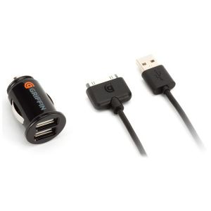  Griffin PowerJolt Dual Micro Car Charger for iPhone/iPod (GC23110)