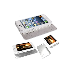  Smart iCade Gamepad Magnetic Detachable Aluminum Bluetooth for iPhone 5 White