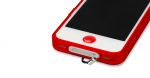 Tunewear Softshell Red for iPhone 4/4S (IP4S-SOFT-SHELL-07) (TUNEFILM protective film)