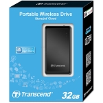 Дисковый флеш накопитель Wi-Fi Transcend StoreJet Cloud 32GB