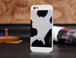 Motomo Hard Case Cow White for iPhone 5/5S