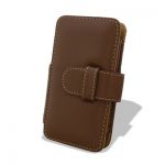 Melkco Leather Case Book Brown for iPhone 4/4S (APIPO4LCBT1BN)