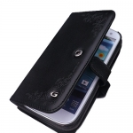 SGP Leather Case Gariz Valentinus Series Black for Samsung Galaxy S III i9300 (SGP09440)