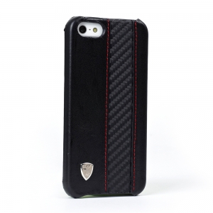  Hard Case Lamborghini design Black/Carbon for iPhone 5/5S