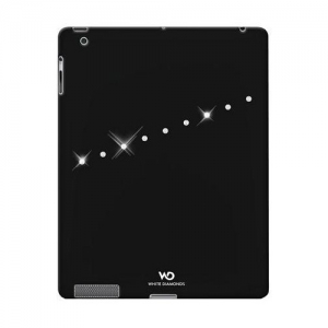  White Diamonds Sash Black for iPad 4/iPad 3/iPad 2 (1150SAS6)