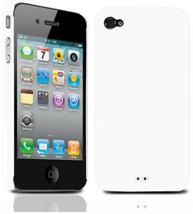  Tunewear Eggshell White for iPhone 4 (IP4-EGG-SHELL-07) (TUNEFILM protective film)