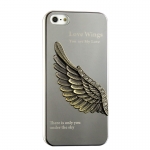 Zippo Hard Case with 3D Eagle Wing Silver for iPhone 5/5S