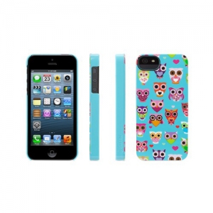  Griffin Wise Eyes Case Series Turquoise/Pink for iPhone 5/5S (GB36116)