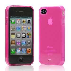 Чехол Tunewear Softshell Pink for iPhone 4/4S (IP4S-SOFT-SHELL-02) (TUNEFILM protective film)